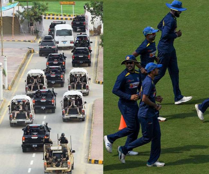 Pakistan vs Sri Lanka : कड़ी सुरक्षा व्यवस्था में रह रही श्रीलंकाई टीम
