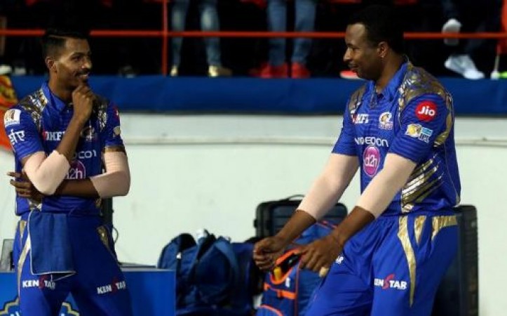 IPL 2020: Pollard and Pandya's stormy duo hits this much runs in just 4 overs to defeat Punjab
