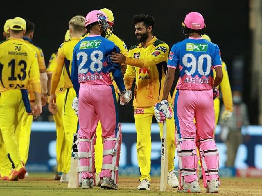 IPL2021: Rajasthan beat Chennai by 7 wickets in a must-win match, MoM 'Ruturaj'