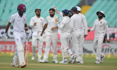 पहले टेस्ट में भारत की पकड़ मजबूत, 181 पर ढेर हुई वेस्टइंडीज