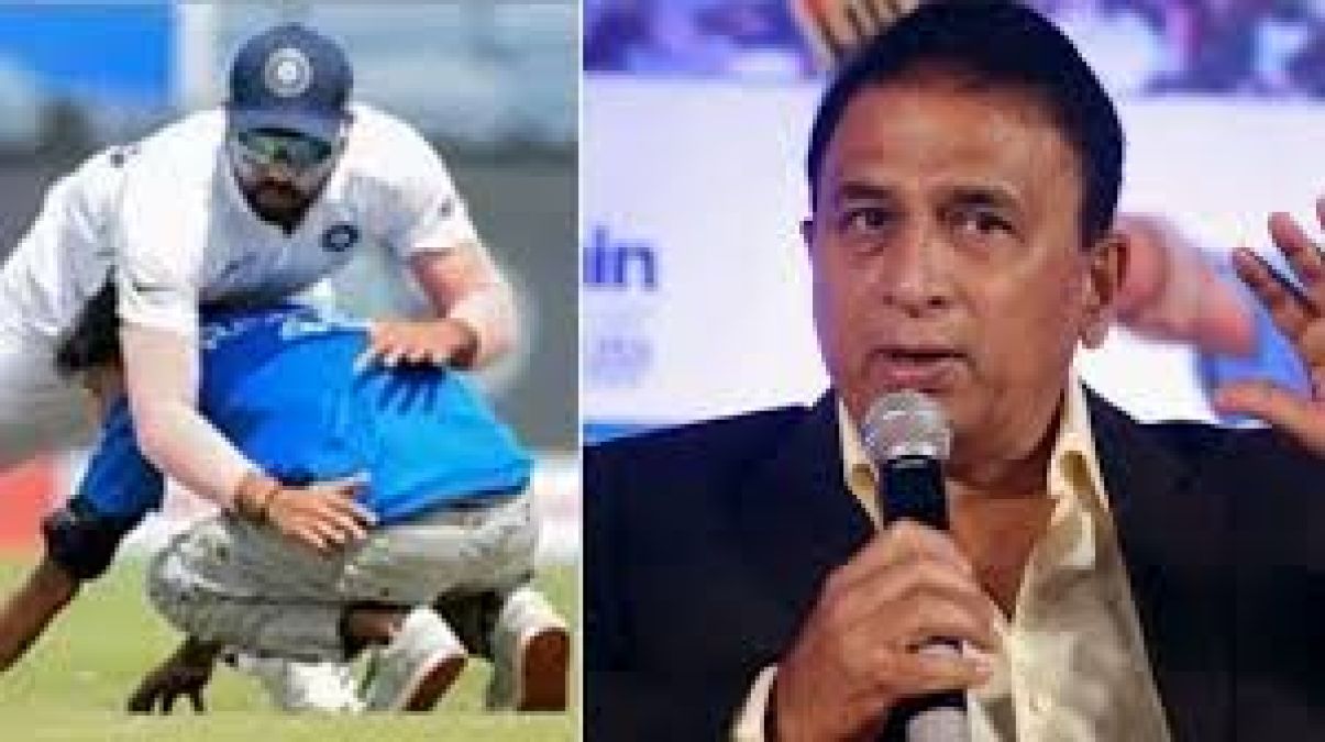 This cricketer gets angry over the incident with Rohit Sharma, targeted the security personnel