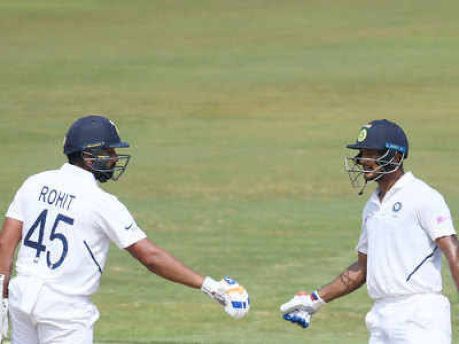 IND vs SA: Rohit hits magnificent century, India cross 200 runs