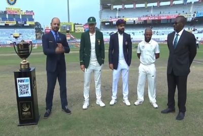 Ind vs SA: Two captains of South African came on the ground for a toss in the third Test