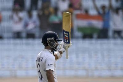Ajinkya Rahane slams first Test century at home after three years, third century against South Africa
