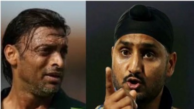 Video: 'Can't tolerate insult of tricolour,' Harbhajan slams Shoaib Akhtar during live show