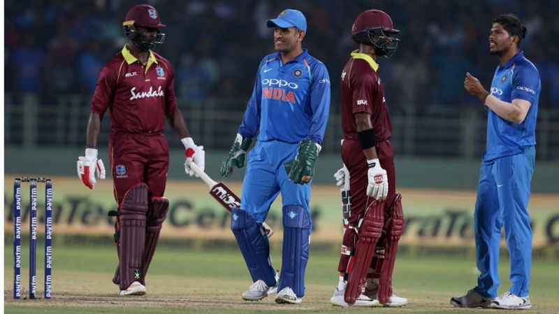INDvsWI: रोमांचक मोड़ लेकर आखरी गेंद पर टाई हुआ मैच