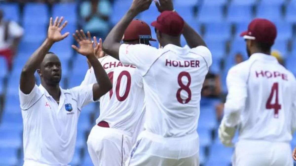 IND VS WI: West Indies scored 45 for two wickets in response to 468 runs