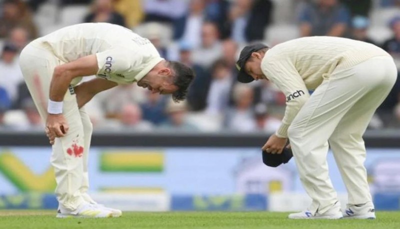 Ind Vs Eng: Blood kept oozing from knee, yet Anderson kept on bowling, fans saluting the spirit