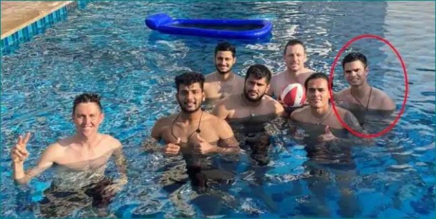 मुंबई इंडियंस टीम के खिलाड़ियों संग मस्ती करते नजर आए अर्जुन, लोगों ने कहा- 'नेपोटिज्म'