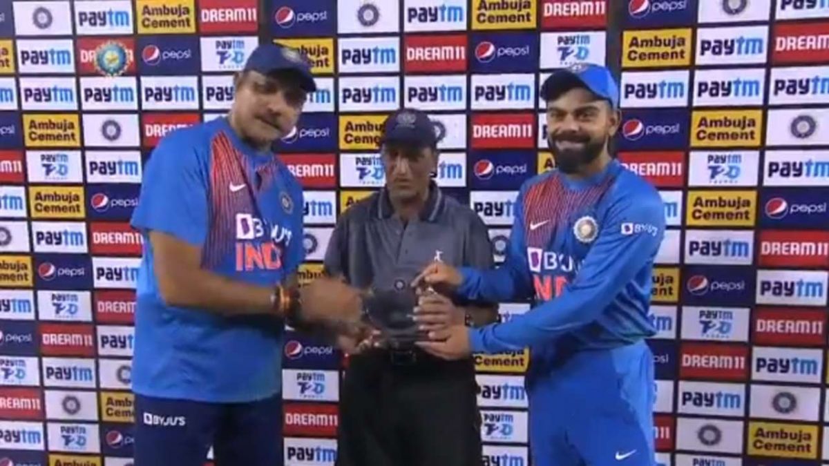 Virat and Shastri honoured this BCCI employee