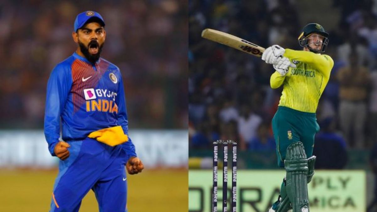 Ind vs SA 3rd T20: Rain can hinder the match