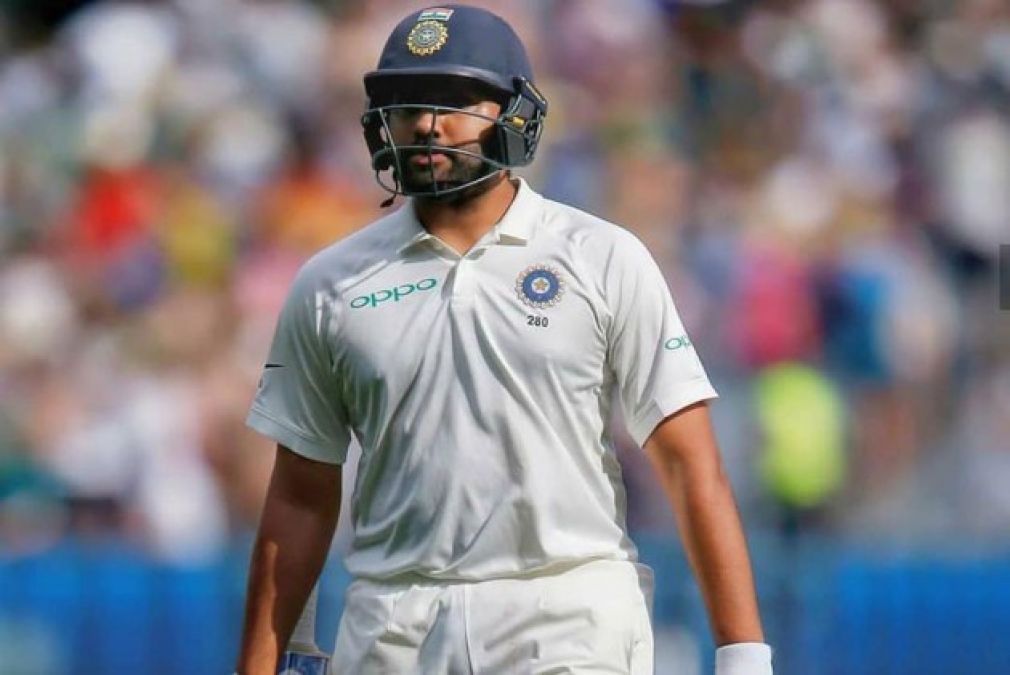 Rohit Sharma out on duck against South Africa