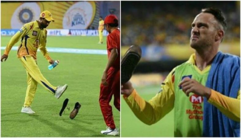 IPL 2018: Shoes thrown at CSK-KKR game