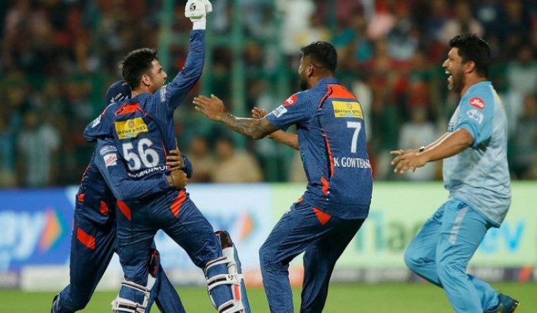 Pooran, Stoinis 50s power LSG to one-wicket win over RCB