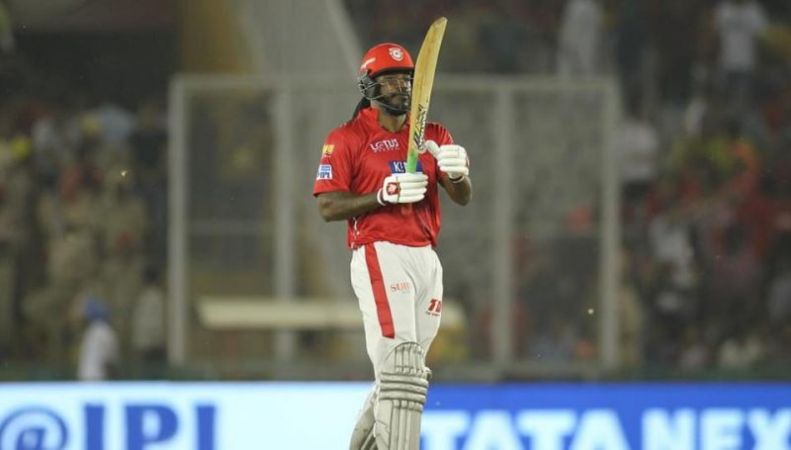 IPL 2018 Live KXIP vs SRH: Chris Gayle hits fifty, After 16 overs KXIP..