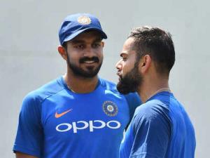 Virat Kohli comments on Vijay Shankar's addition in India's World Cup squad