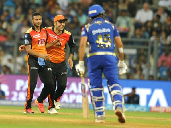 IPL 2018 Live MI vs SRH : Sunrisers stun MI with bowling bouncers, win by 31 runs