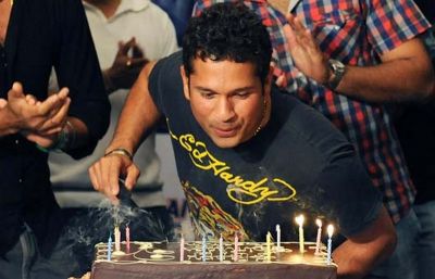 Sachin Tendulkar receives numerous wishes as he celebrates his 44th birthday