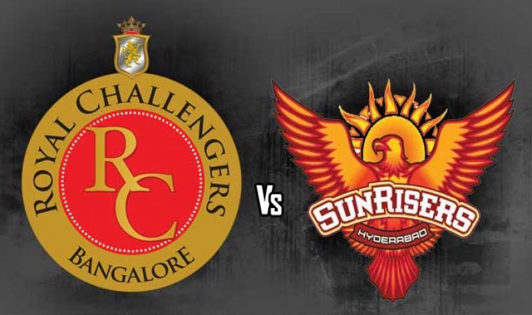 IPL 10: Match to be played between Royal Challengers Bangalore and Surisers Hyderabad