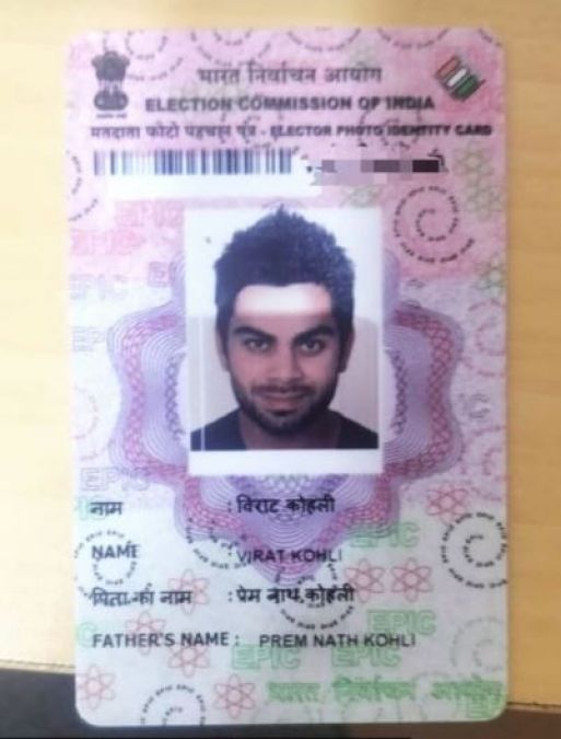 Virat Kohli shares his voter ID picture for this reason