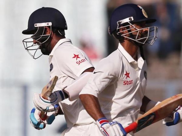 India at strong spot as Pujara and Rahane scores century in opening day of the second Test against Srilanka