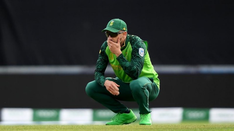दक्षिण अफ्रीका के फाफ डू प्लेसिस चोटिल होने के कारण ICC रैंकिंग से हुए बाहर