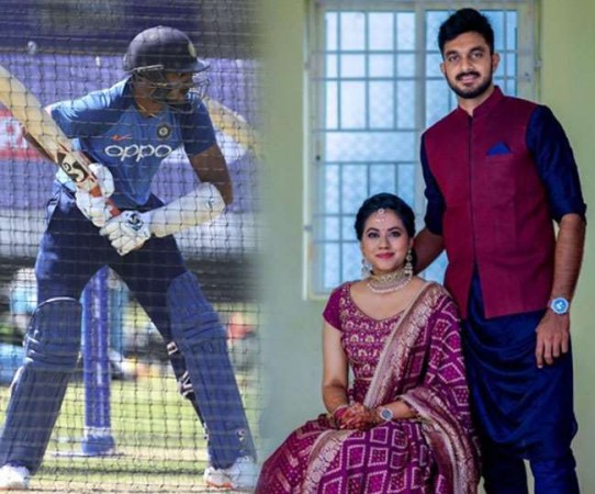 Cricketer Vijay Shankar gets hitched in a private ceremony