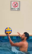 IPL 2021: Mumbai Indians Cricketers Play Pool Volleyball, Video Viral!