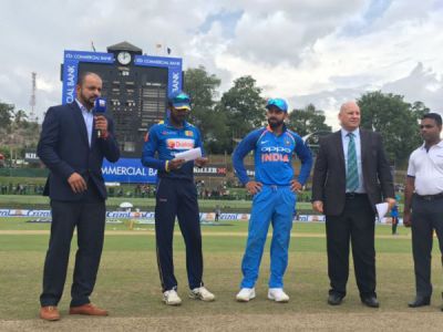 India chose to bowl first against SriLanka in second ODI Match