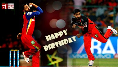 RCB all-rounder Iqbal Abdulla into his 28th today.