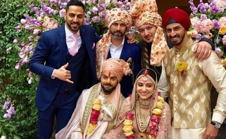 Finally, Dream wedding happen of Virushka in styles, Anushka look so pretty without make up