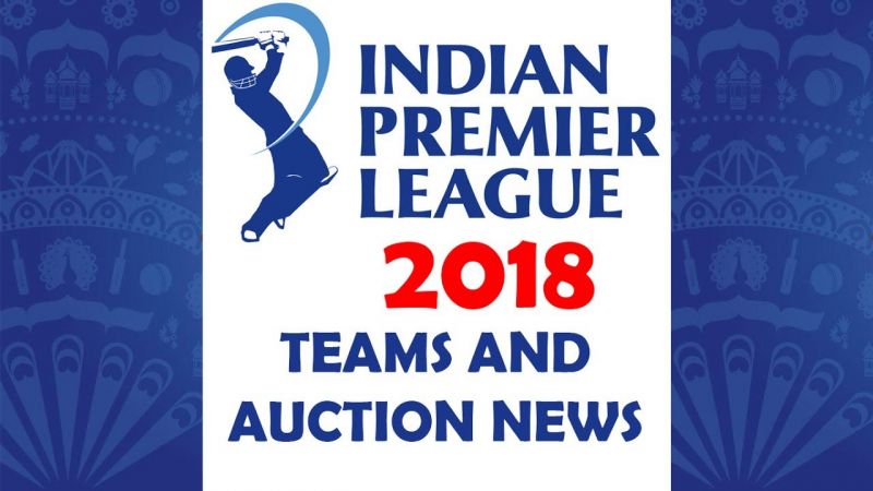 Indian Premier League Auction date revealed.