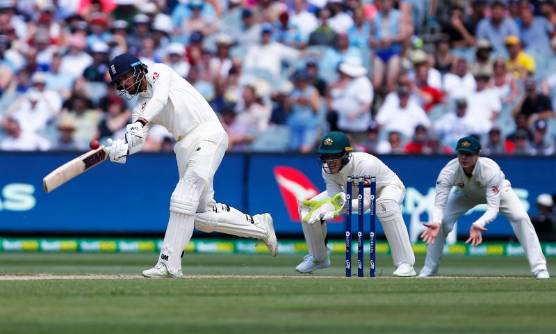 England bowler show their aggression as they dominated Aussies batting line up.