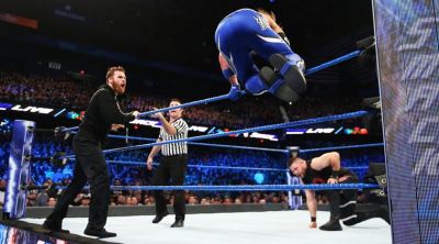 Smackdown Live main event: Kevin Owen beat AJ Styles in a non title match