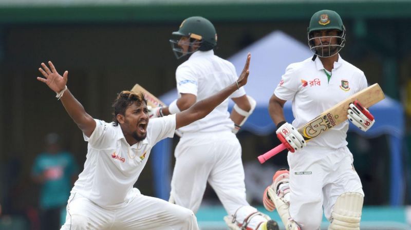 Sri Lanka fight back after Bangladesh's domination on Day 1