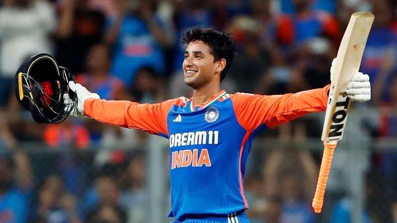 Abhishek’s record breaking innings lead India win fifth T20I against England, clinch series 4-1