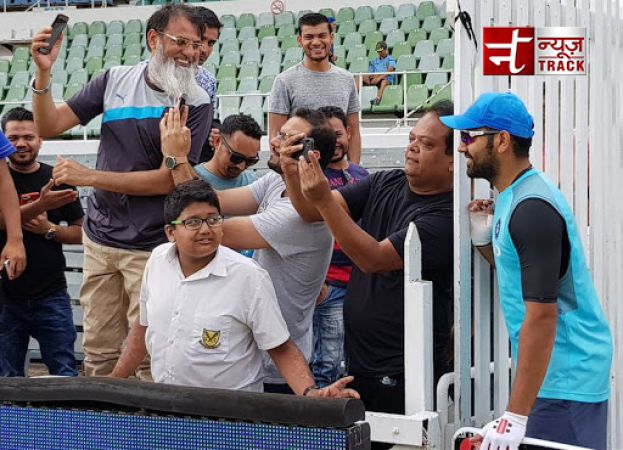 Rohit Sharma is the men with big heart, take a look at this pic