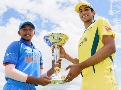 U-19 World Cup final Live: Australia lose 4 wickets against India