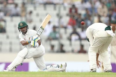 Bangladesh 81 for 3 wickets, trail by 119 runs: First Test