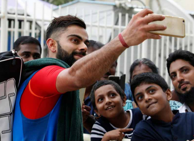 Fan moment as they get autograph and selfie from Virat Kohli in the Centurion