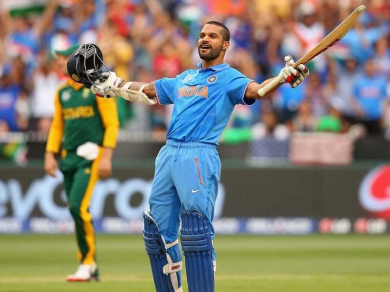 Kohli and Dhawan take India towards strong total: India vs South Africa third ODI