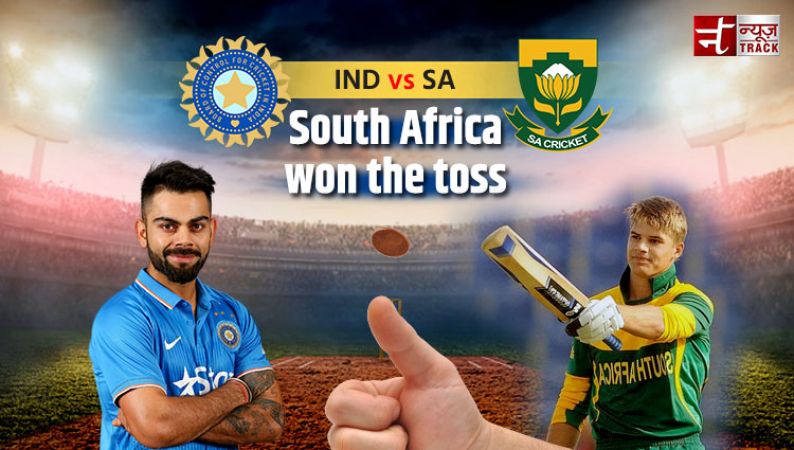 South Africa won the toss and elected to bowl first: India Vs South Africa