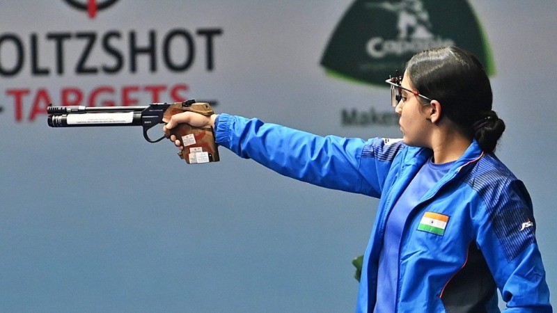 Suruchi wins 10m air pistol trials, triumphs over double Olympic medalist Manu Bhaker