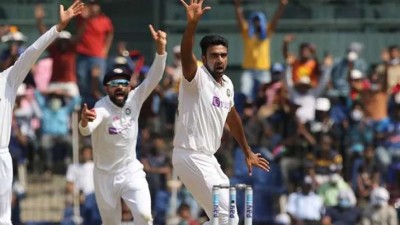 Ashwin overtakes Harbhajan Singh as India's second-highest wicket-taker on Indian soil