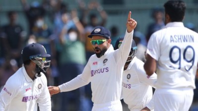 चेन्नई टेस्ट में भारतीय टीम की ऐतिहासिक जीत, इंग्लैंड को 317 रन से हराकर की सीरीज बराबर