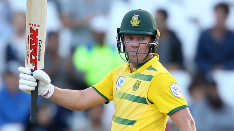 AB de Villers on an injured-list ruled out of T20Is against India