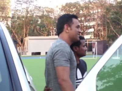 Viral video: MS Dhoni gets turned down by a little kid, check it out here