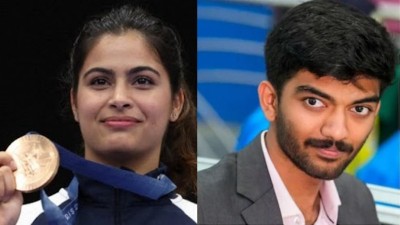 Manu Bhaker and Gukesh Among Four Honored with Dhyan Chand Khel Ratna Award