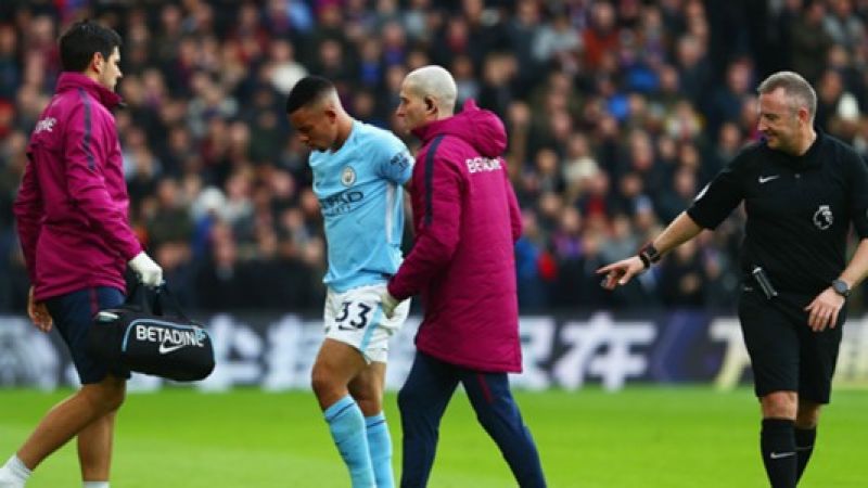 Gabriel Jesus is out of action for four to six weeks: Guardiola