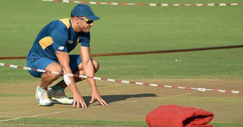 Faf du Plessis surprised to see brown grass on the pitch: India vs South Africa 2nd Test